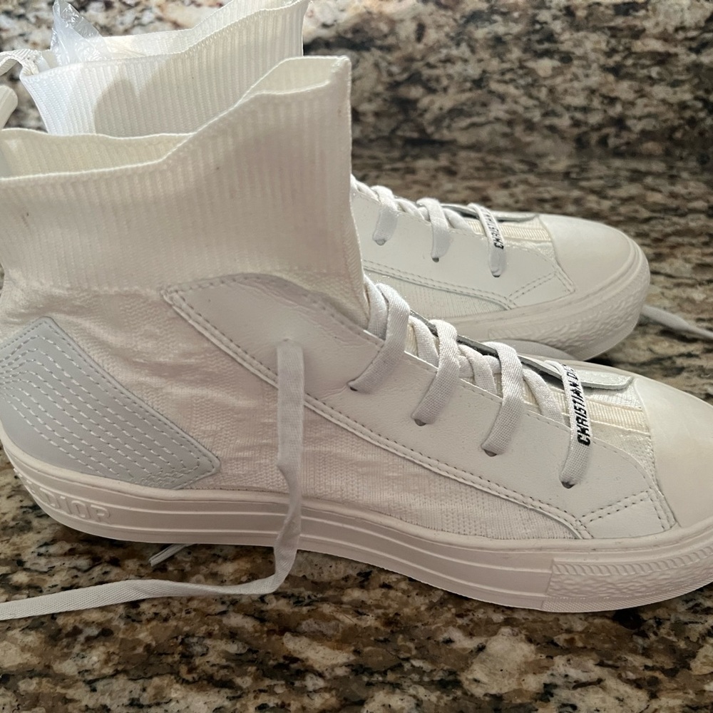 Dior canvas high tops